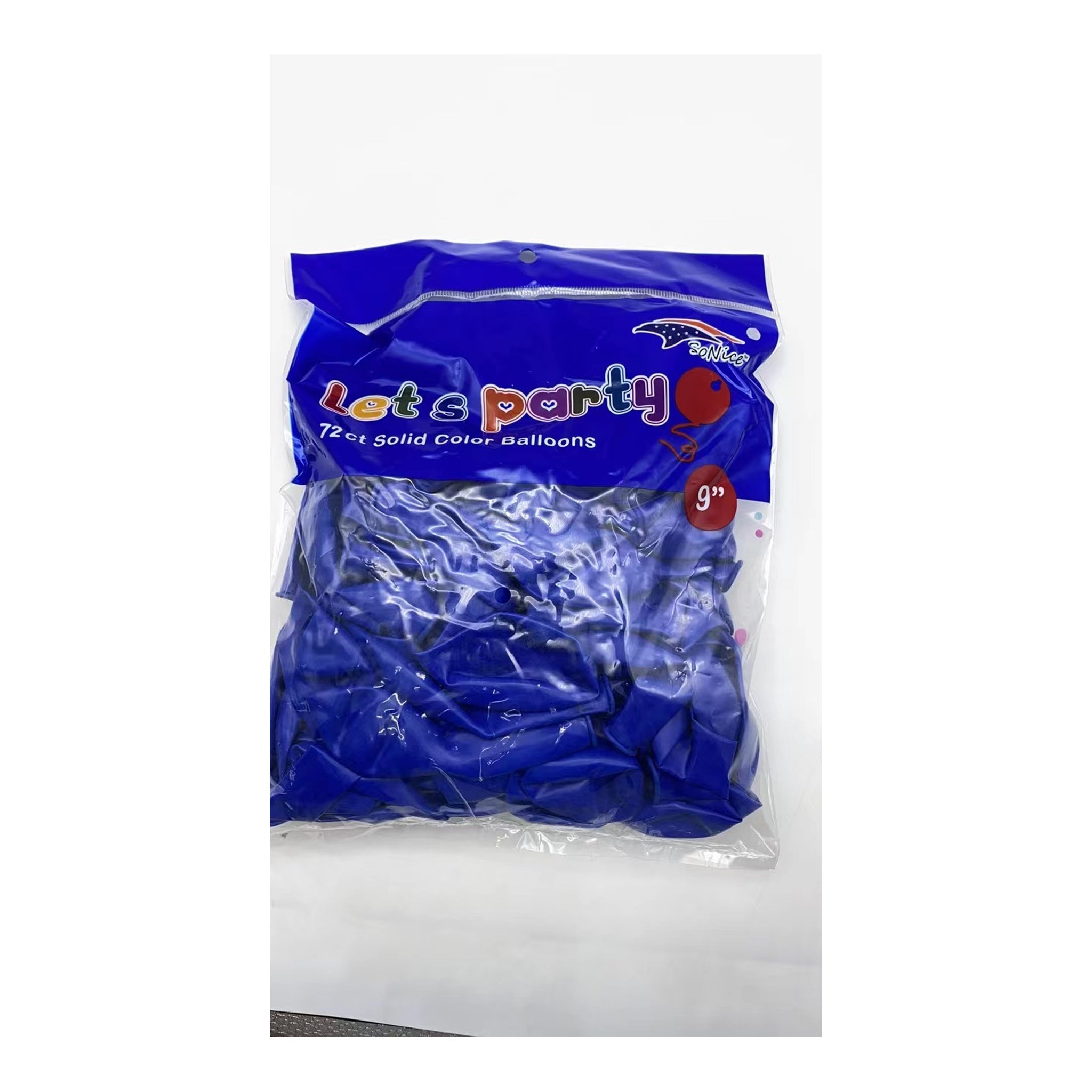 9" Balloon 72 ct Royal Blue